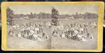 Rare 1860s E&HT Anthony Stereoview - “Base Ball Day “  Central Park, NYC 