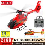 RC ERA C190 RC Helicopter H145 Dual Brushless 6CH Optical Flow Positioning Plane