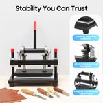 38X31cm Leather Die Cutting Machine , Clicker Press, Cut Paper, Foam, Die Cutter
