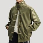 2026-Adibas classical New Snake Year Limited Chinese Stand Collar Casual Jacket·