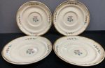 International Heartland Village Fruit Flowers Saucers 6.25” Set of 4