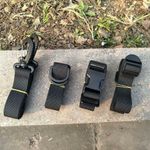 25mm Webbing Strap Belt with Quick Release/Swivel/D Ring/Tension Lock Buckle
