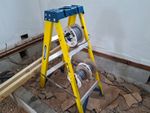 Electrical Cable Roller Drum Holder and De-Reeling Dispenser attachment