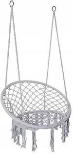 Luxury Macrame Rope Tub Swing Chair Garden Hanging 