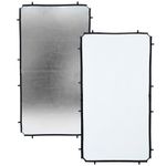 Manfrotto Skylite Rapid Fabric Medium 1.1 x 2m - Silver / White