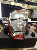 Autoking Iron Man MK5 Helmet Voice Control 1:1 Wearable ABS Mask Cosplay Prop