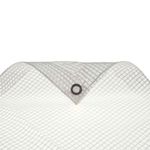 1 x Clear Mesh Mono Tarpaulin Heavy Duty 170gsm 6.0m x 8.0m (20ft x 26ft)
