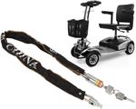 Bike Lock Heavy Duty, BicycleLock Anti Theft Motorcycle Mobility Scooter Chain L