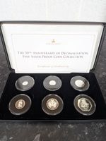 Jubilee Mint 2021 50th Anniversary of Decimalisation Silver Proof 6 Coins