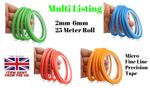 Masking Tape Fine Line 2-6mm Precision Model Thin Nail Art Airbrushing Craft