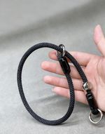 Slip Collar for Dogs Heavy Duty Nylon Rope, Dog Training Slip Lead with Stopper