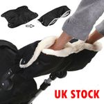 Winter Warm Baby Pram Pushchair Hand Muff Waterproof Stroller Fingerless Gloves