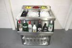 Stainless Cocktail 750mm Ice Well Station,  Fully Insulated With Speedrail