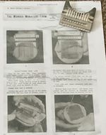 Antique Speedweve Model 2 Darning Loom & instructions Circa 1940s VGC