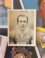 Rare 1922 Pinnace The Great Nils Middelboe Chelsea Danish Olympic Legend ROOKIE