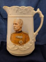 Antique 19thC Boer War Jug LORD ROBERTS Excellent Condition 18cm Victorian VGC..