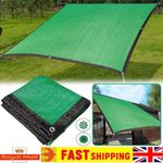 Sunblock Shade Cloth Sun Screen Mesh Plant Greenhouse Cover Tarp Sunshade UV Net