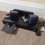 Samsung HT-TZ222 Home Cinema System DVD Player with 3x Speakers Black No Remote