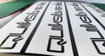 2no QUICKSILVER Decals Surf/Skate/Car LARGE Stickers