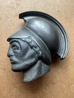 A Wall Plaque Or Gun Tompion Greek Soldier Possibly Based On Achilles.