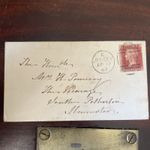 Lovely jersey QV postal history 1867 E Vicarage Petherton Ilminster 