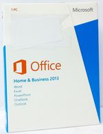 Microsoft Office Home and Business 2013 English Eurozone Medialess Product Ke...
