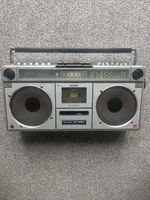 Serviced Working Sharp Gf-9090 Boombox Radio Cassette Player