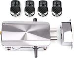Remote Control Door Lock Kit Smart Anti-Theft Home Security Keyless Deadbolt Acc