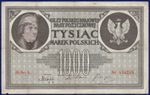 Poland 1919 1000 Marek Banknote (Ref. b1690)