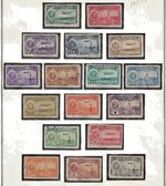 Venezuela: 1938; oil 2nd air set complete, Used, good condition EBV340