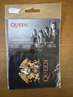NEW RARE OFFICIAL LICENCED CREDIT CARD HOLDER - QUEEN LOGO - SHOP DEADSTOCK