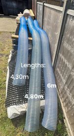 Heavy Duty Blue PU Flexible Duct