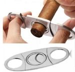 Stainless Steel Blades Cigar Tobacco Cutter