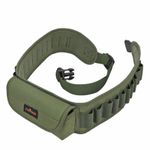TOURBON Hunting 12/16/20 Gauge Ammo Bandolier Cartridges Belt Pouch 20 Rounds