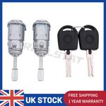 Front Left +Right Door Lock Barrel W/Keys For Skoda Fabia VW Golf Polo 604837167