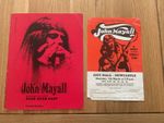 John Mayall -Eggs Over Easy Concert Programme + Flyer -Newcastle 11th March 1971