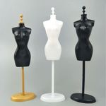 2Pcs 1/6 Display Support Stand Mannequin Model for 11.5" Doll Clothes Gown Dress