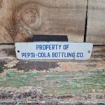 Enamel Porcelain pepsi-cola sign reproduction / original