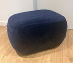Cozmo Cozy Pouffe Midnight Blue Velvet RRP £325