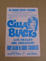 Cilla Black 1975 Congress Theatre, Eastbourne Handbill (Ray Alan & Lord Charles)