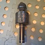 Handheld Karaoke Microphone, Stand-Held, Volume Control, Black