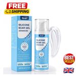 Clinically Proven Silicone Scar Gel 50ML - Smooths & Repairs Scars for All Skin