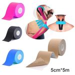 6 Rolls Kinesiology Tape KT Muscle Strain Injury Support Physio Sports 5cm x 5m