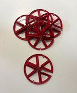 Wall Tie cavity Insulation Retaining Clips 75mm Discs | 25 Pack.