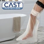 Adult Full Leg Plaster Cast or Dressing Protector - For Use In The Shower / Bath