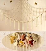 Stuffed Animal Storage Hammock Large Corner Toy Net Organizer Plush Holder Kids