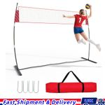 12FT Volleyball Net for Backyard & Beach,Adjustable Height,Portable,Quick Setup