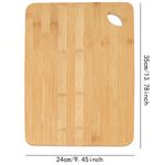 Bamboo Wooden Chopping Board Food Cutting Kitchen Slicing Serving Platter