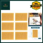 Natural Rubber Cement Eraser for Adhesive Removal & Cleaning 6 Pcs 5x7x1cm