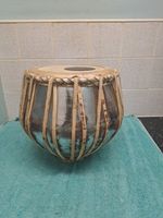 Rare Vintage Baya Tabla Dayan Metal Hand Drum